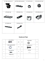 Предварительный просмотр 8 страницы Fiammetta MOMENTUM HS-18MA9401 Assembly & Operating Instructions