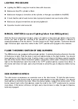 Предварительный просмотр 20 страницы Fiammetta MOMENTUM HS-18MA9401 Assembly & Operating Instructions