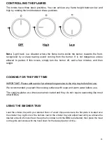 Предварительный просмотр 21 страницы Fiammetta MOMENTUM HS-18MA9401 Assembly & Operating Instructions