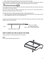 Предварительный просмотр 24 страницы Fiammetta MOMENTUM HS-18MA9401 Assembly & Operating Instructions