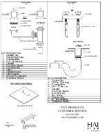 Предварительный просмотр 2 страницы FIAT PRODUCTS FL-1 Assembly Instructions