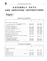 Предварительный просмотр 11 страницы Fiat 1600S CABRIOLET Servicing Instructions