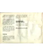 Preview for 20 page of Fiat 1978 124 Sport Spider 1800 Owner'S Manual