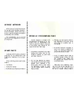 Preview for 2 page of Fiat 1981 Spider 2000 Owner'S Manual