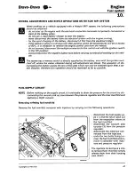 Предварительный просмотр 259 страницы Fiat 1995 Brava Service Manual