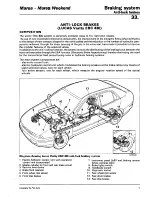 Preview for 435 page of Fiat 1998 Marea Weekend Service Manual