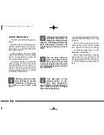 Preview for 71 page of Fiat 2003 Palio Owner'S Manual