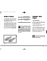 Preview for 122 page of Fiat 2003 Palio Owner'S Manual