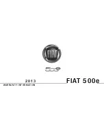 Fiat 2013 500e Warranty Information preview