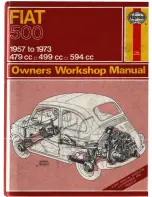 Preview for 1 page of Fiat 479 cc Owners Workshop Manual