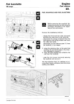 Preview for 104 page of Fiat Barchetta 1998 Manual