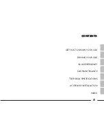 Preview for 6 page of Fiat Barchetta Owner'S Handbook Manual