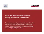 Fiat Case IH AFS Pro 600 Setup preview