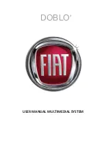 Preview for 1 page of Fiat Doblo User Manual