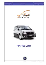 Fiat Scudo 2009 Training Manual preview