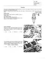 Предварительный просмотр 13 страницы Fiat X 1/9 1974 Service Manual