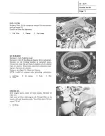 Предварительный просмотр 15 страницы Fiat X 1/9 1974 Service Manual