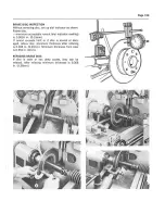 Предварительный просмотр 115 страницы Fiat X 1/9 1974 Service Manual