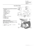 Предварительный просмотр 116 страницы Fiat X 1/9 1974 Service Manual