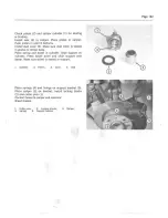 Предварительный просмотр 117 страницы Fiat X 1/9 1974 Service Manual