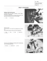 Предварительный просмотр 140 страницы Fiat X 1/9 1974 Service Manual