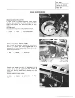 Предварительный просмотр 150 страницы Fiat X 1/9 1974 Service Manual