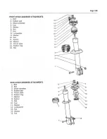 Предварительный просмотр 157 страницы Fiat X 1/9 1974 Service Manual