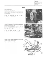 Предварительный просмотр 160 страницы Fiat X 1/9 1974 Service Manual