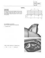 Предварительный просмотр 182 страницы Fiat X 1/9 1974 Service Manual