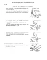 Предварительный просмотр 258 страницы Fiat X 1/9 1974 Service Manual