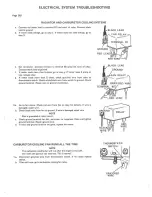 Предварительный просмотр 260 страницы Fiat X 1/9 1974 Service Manual