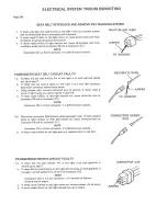 Предварительный просмотр 268 страницы Fiat X 1/9 1974 Service Manual