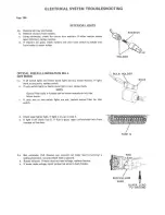 Предварительный просмотр 282 страницы Fiat X 1/9 1974 Service Manual