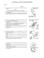 Предварительный просмотр 334 страницы Fiat X 1/9 1974 Service Manual