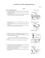 Предварительный просмотр 345 страницы Fiat X 1/9 1974 Service Manual