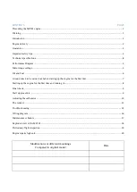 Preview for 2 page of Fiate Aviation MZ201 Instruction And Maintenance Manual