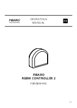 Предварительный просмотр 1 страницы FIBARO FGRGBW-442 Operating Manual