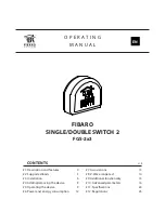 Preview for 1 page of FIBARO FGS-2x3 Operating Manual