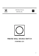 Preview for 1 page of FIBARO WALLI FGWDSEU-221 Operating Manual