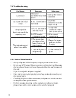 Предварительный просмотр 6 страницы Fiber Instruments Sales Optical Talk Set User Manual