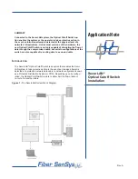 Preview for 1 page of FIBER SENSYS SecurLAN Application Note