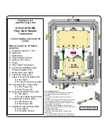 Предварительный просмотр 6 страницы Fiber-Span AC3101-BTR-4 Installation Manual And User'S Manual