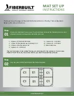 Preview for 1 page of Fiberbuilt Performance Mat Setup Instructions