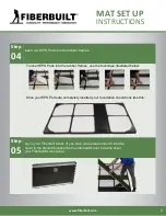 Preview for 3 page of Fiberbuilt Performance Mat Setup Instructions