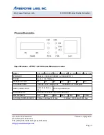 Preview for 3 page of Fiberdyne Labs FHC-1000 Manual