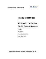 FiberHome AN5506-01-A Product Manual preview