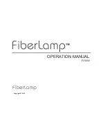 FiberLamp FL5600 Operation Manuals preview