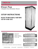 Предварительный просмотр 1 страницы FIBERLOCK Klean Pop Setup Instructions