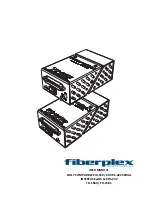 Preview for 1 page of Fiberplex TD-1280 User Manual