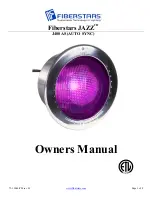 Fiberstars JAZZ J400AS Owner'S Manual preview